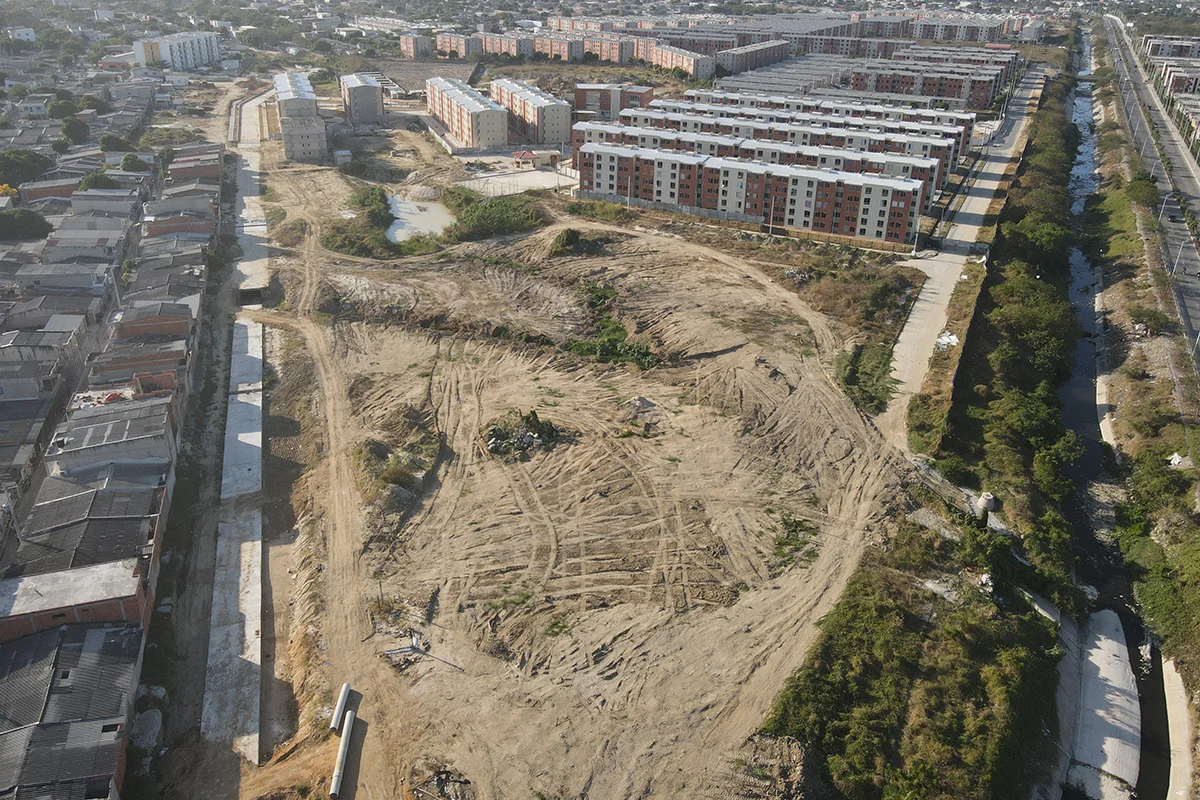 Foto del proyecto Puerto Campana en avance de obra Enero del 2025