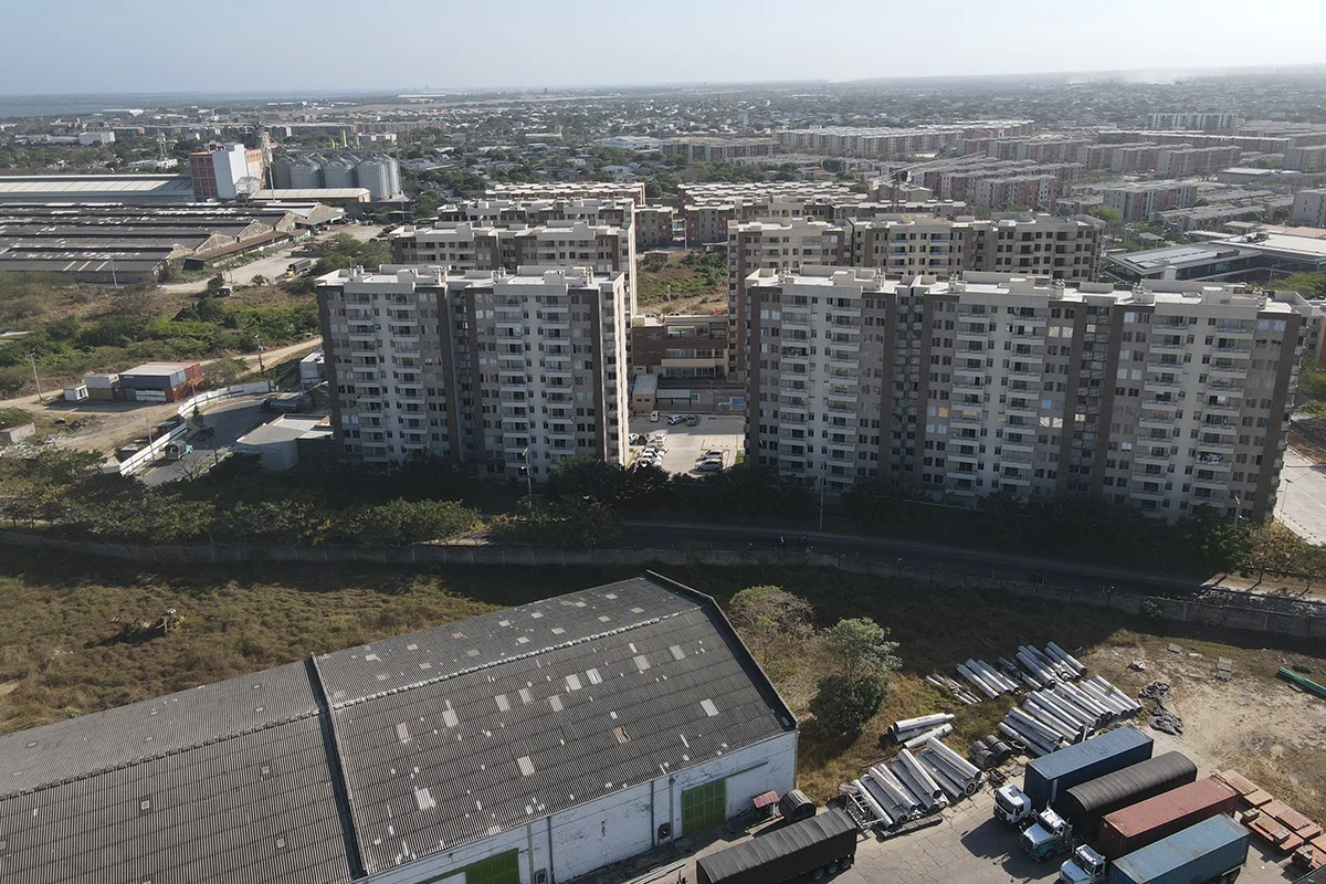 Foto del proyecto Puerto Guitarra en avance de obra Enero de 2025