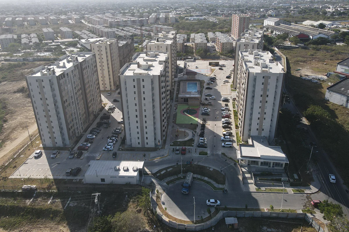 Foto del proyecto Puerto Guitarra en avance de obra Enero de 2025