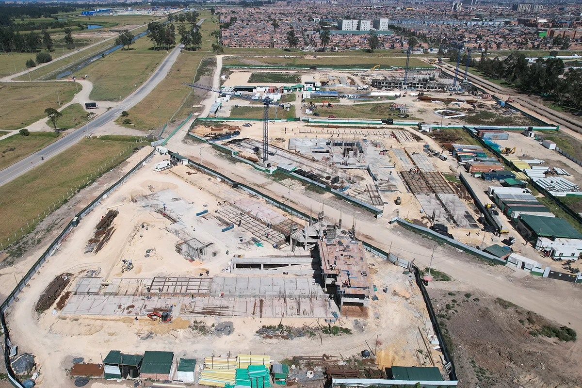 Foto del proyecto Rosa Celeste en avance de obra Enero de 2025