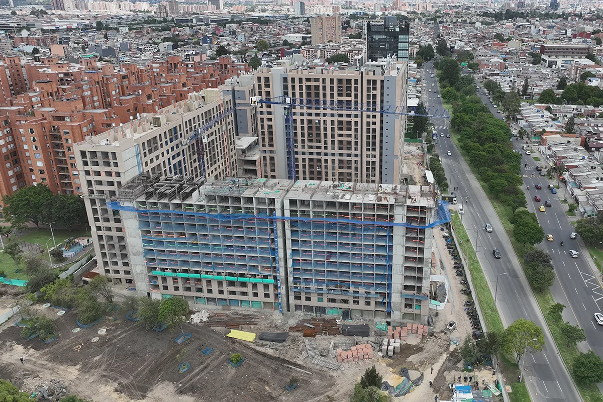 Foto del proyecto Salitre Living en avance de obra Enero de 2025