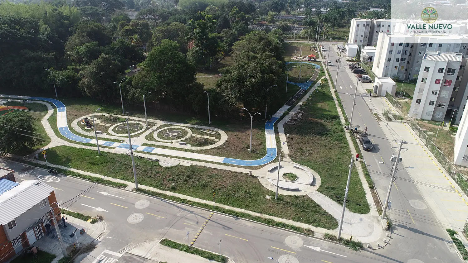 Foto del Macroproyecto Valle Nuevo en avance de obra Enero de 2025