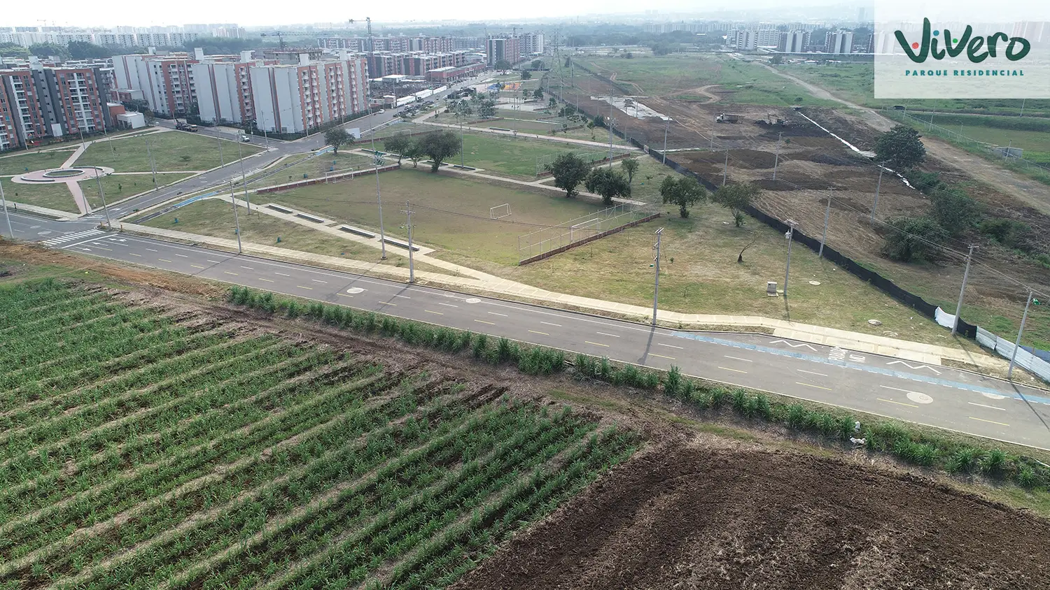 Foto del Macroproyecto Vivero Parque Residencial en avance de obra Enero de 2025