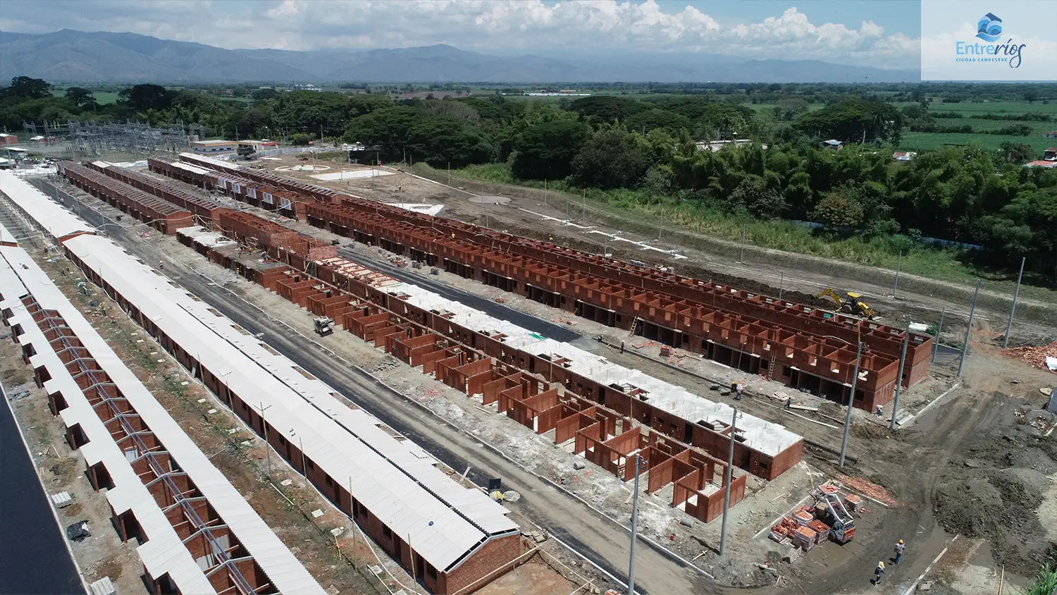 Foto del Macroproyecto Entreríos en avance de obra septiembre de 2025