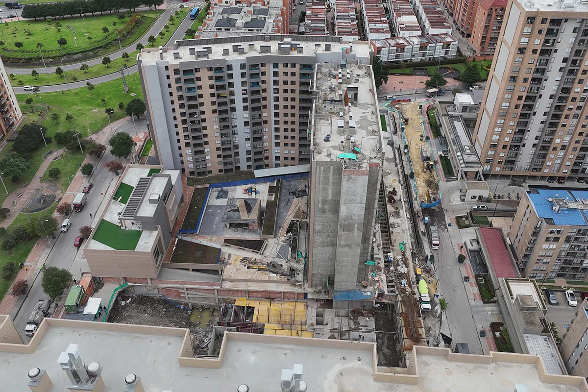Foto del proyecto Álamo Veramonte en avance de obra julio de 2025