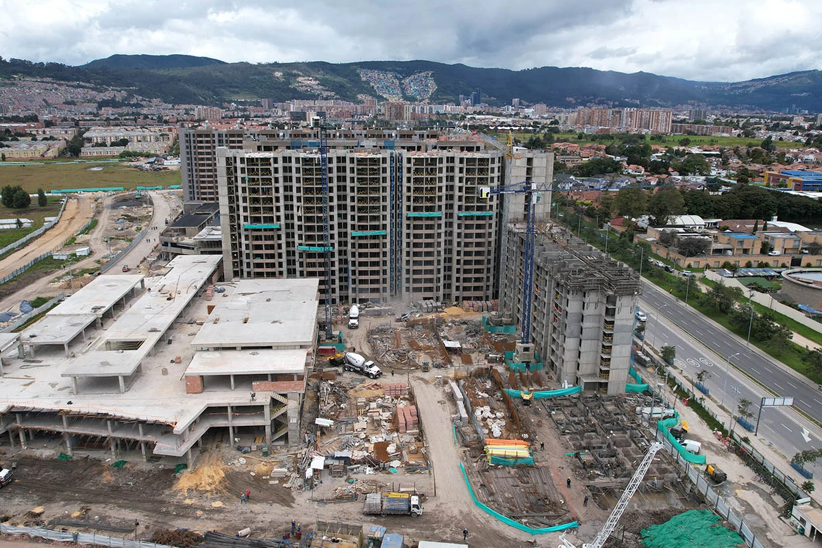 Foto del proyecto Áuriga Living en avance de obra julio de 2025