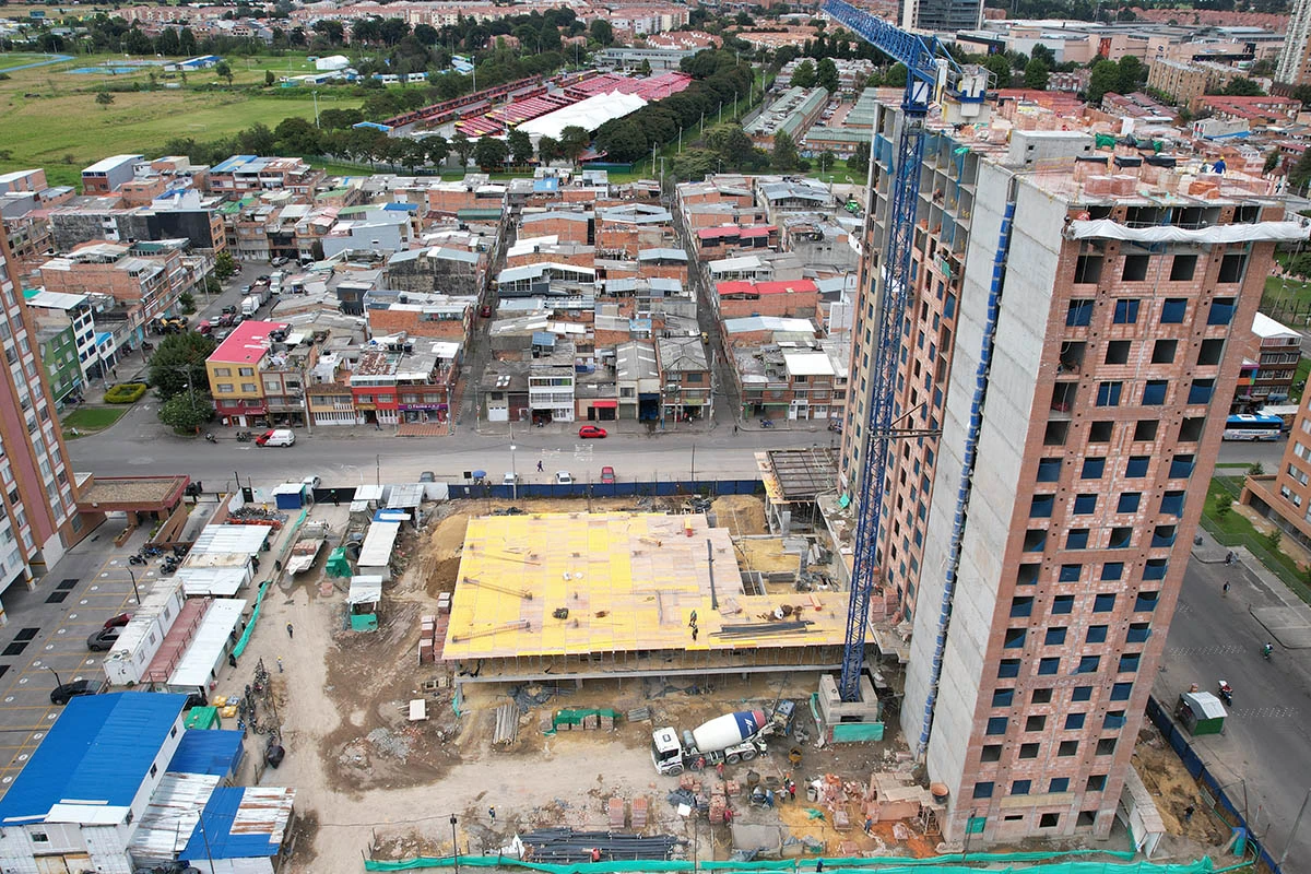 Foto del proyecto Baviera Park en avance de obra julio de 2025