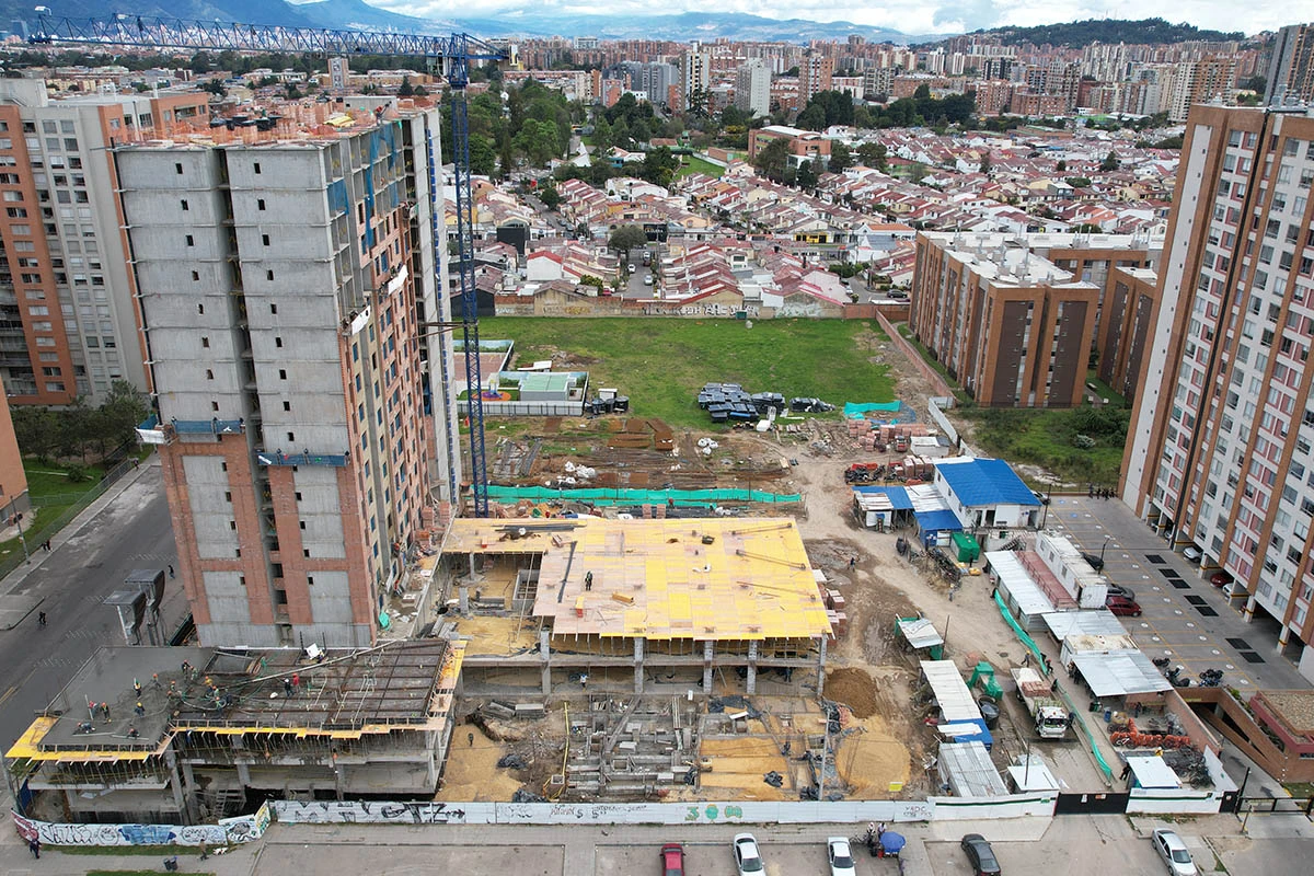 Foto del proyecto Baviera Park en avance de obra julio de 2025
