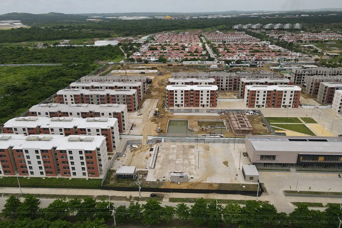 Foto del proyecto Bonavento en avance de obra Julio de 2024