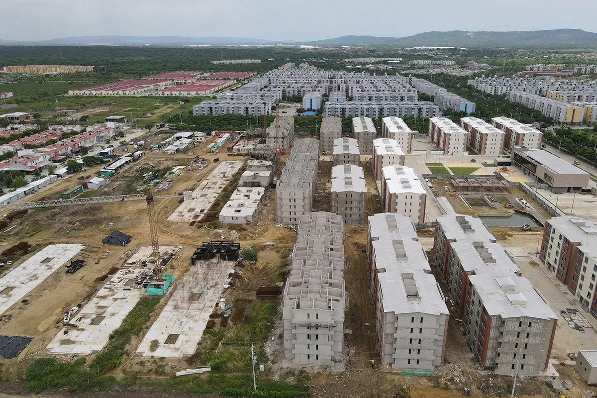 Foto del proyecto Bonavento en avance de obra Julio de 2024