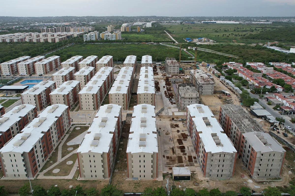 Foto del proyecto Bonavento en avance de obra julio de 2025