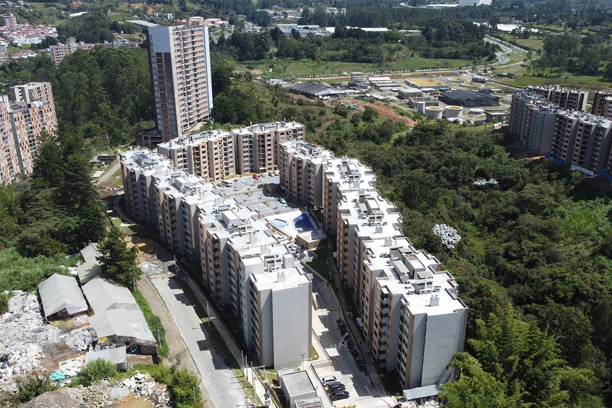 Foto del proyecto Bosque Ceibal en avance de obra julio de 2025