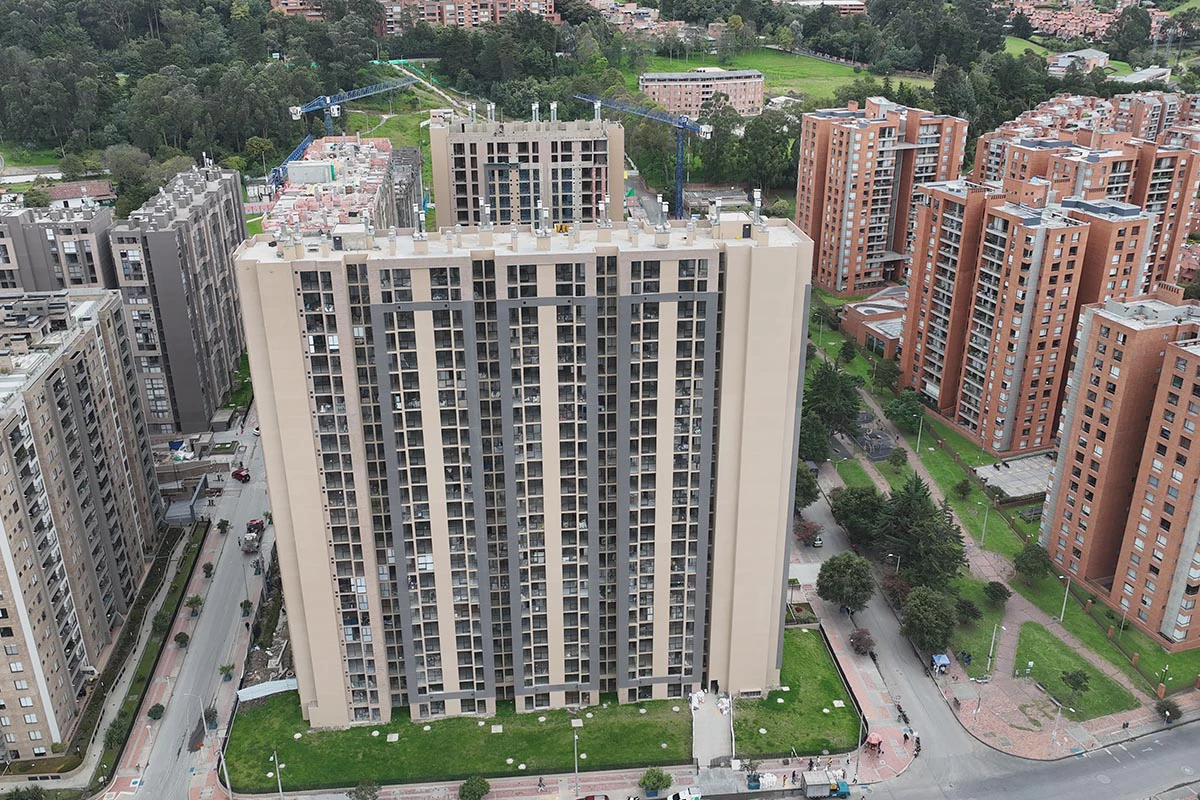 Foto del proyecto Buenavista Living en avance de obra julio de 2025