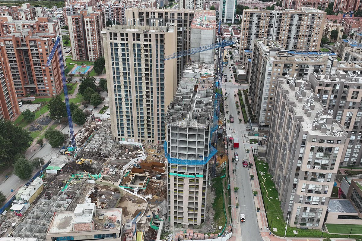Foto del proyecto Buenavista Living en avance de obra julio de 2025