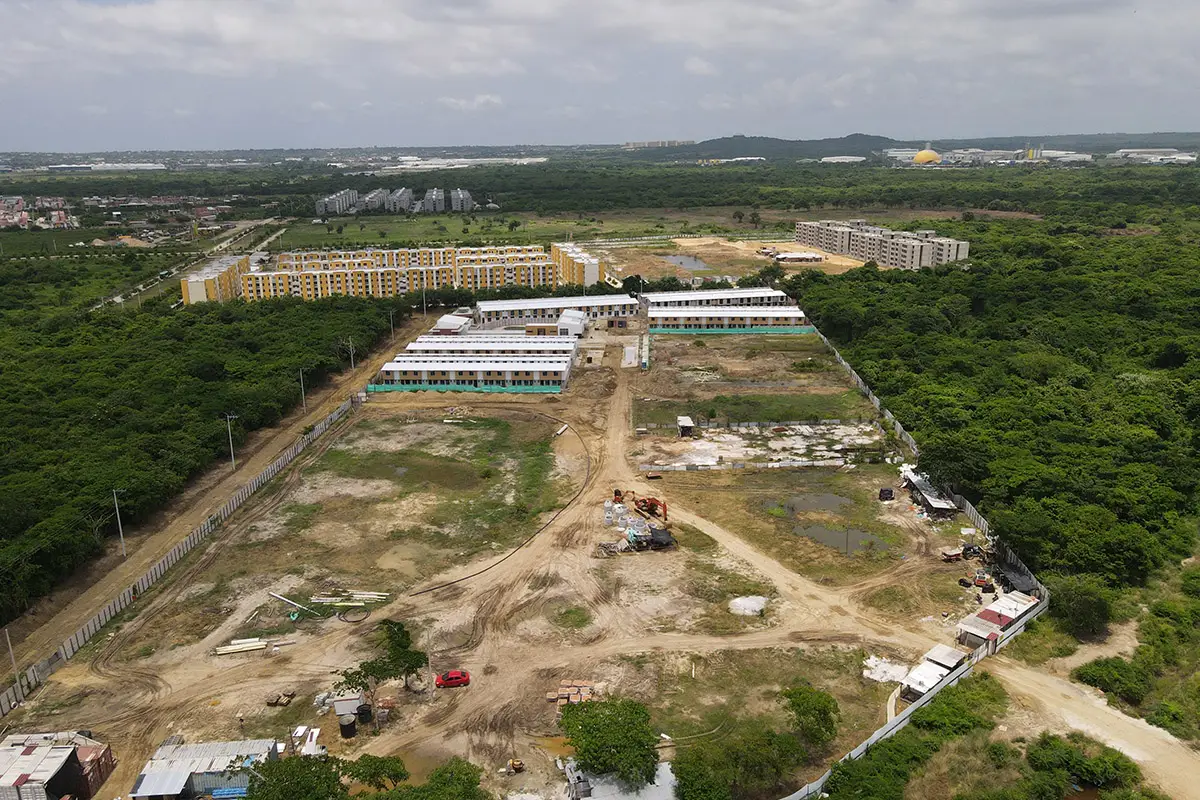 Foto del proyecto Casas de Portobelo en avance de obra Julio de 2024