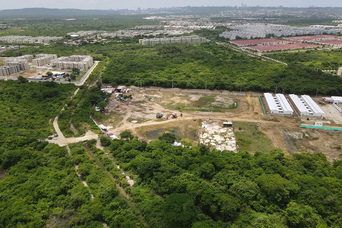 Foto del proyecto Casas de Portobelo en avance de obra Julio de 2024