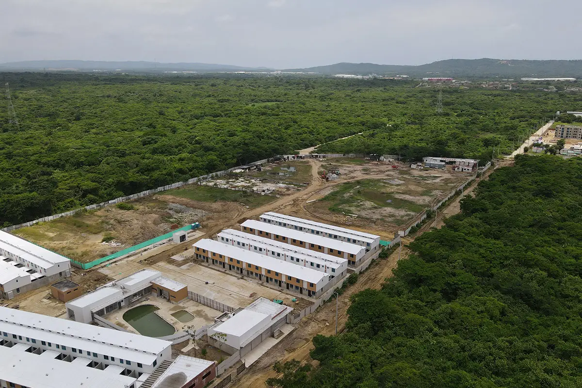 Foto del proyecto Casas de Portobelo en avance de obra Julio de 2024