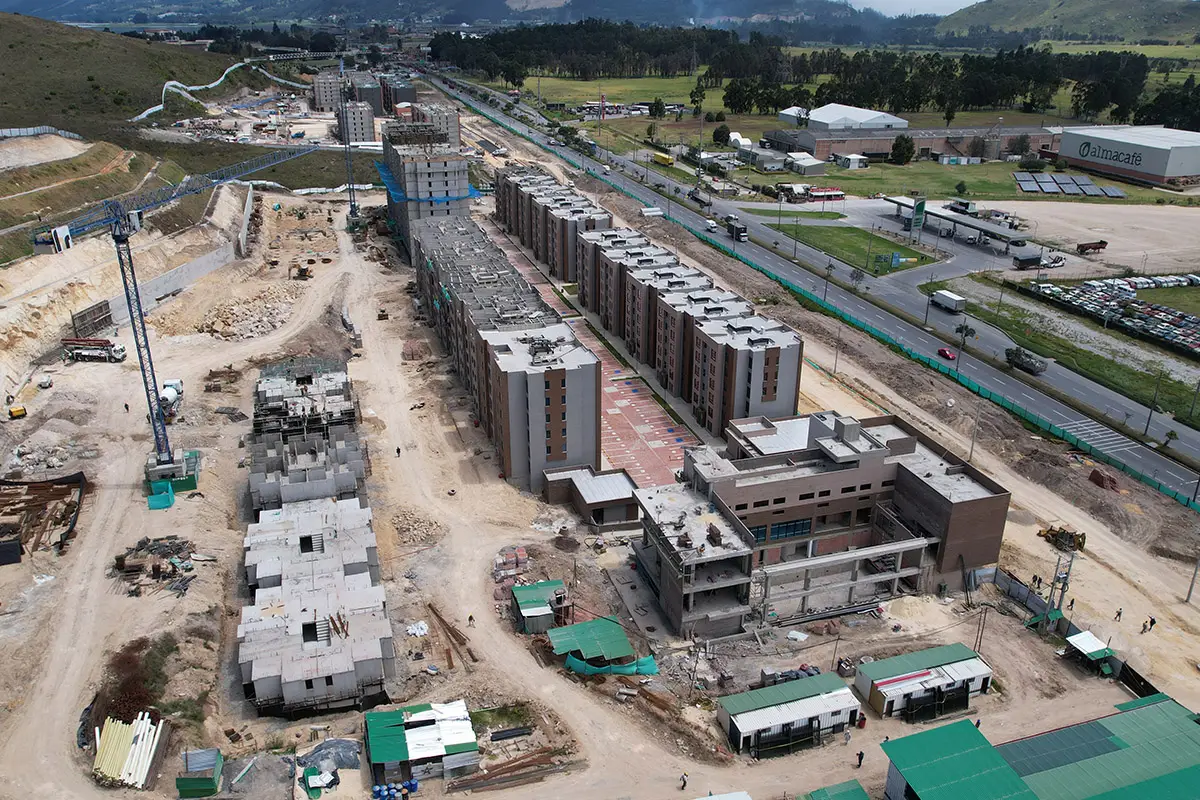 Foto del proyecto Caminos del Vinculo en avance de obra Julio de 2024