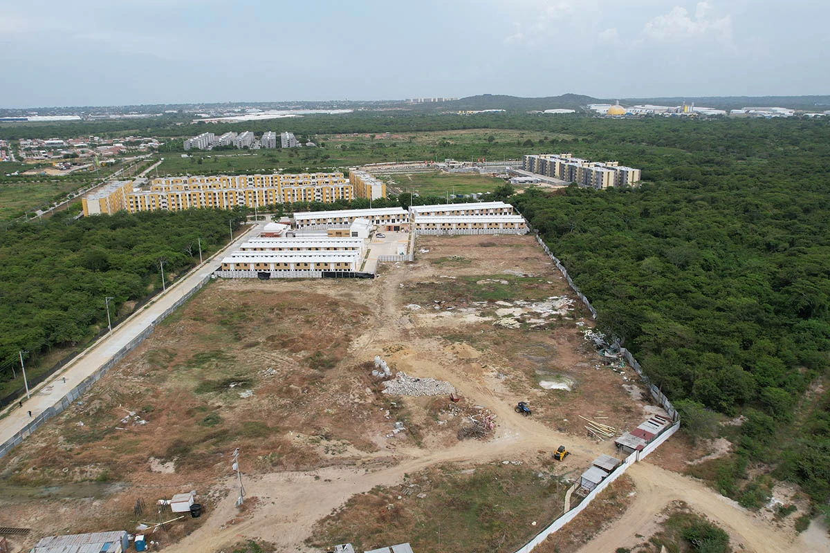 Foto del proyecto Casas de Portobelo en avance de obra julio de 2025