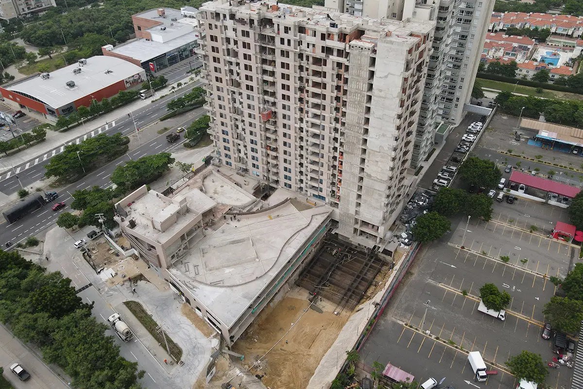 Foto del proyecto Castellana 51 en avance de obra Julio de 2024