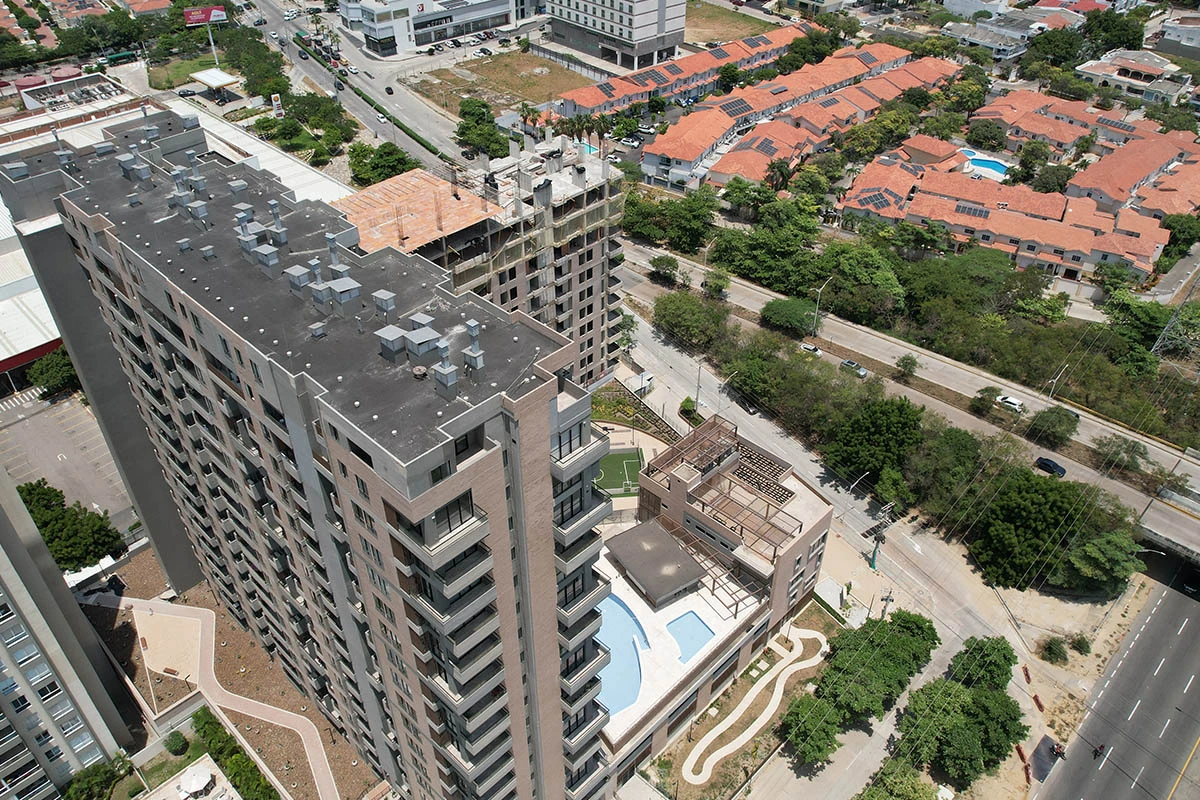 Foto del proyecto Castellana 51 en avance de obra julio de 2025