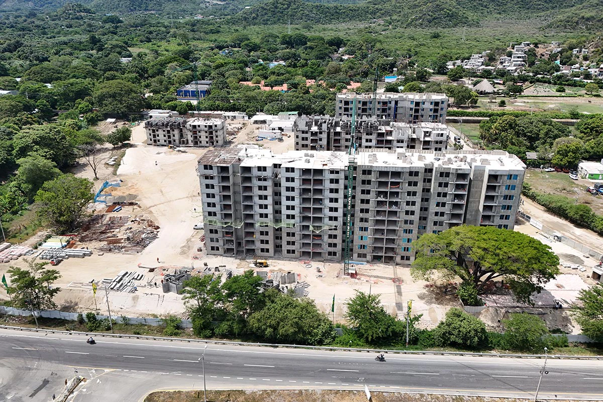 Foto del Proyecto Country Reservado en avance de obra julio de 2025