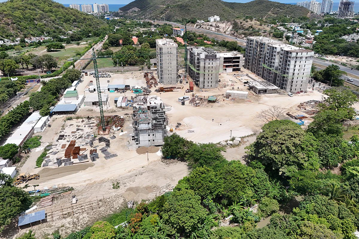 Foto del Proyecto Country Reservado en avance de obra julio de 2025