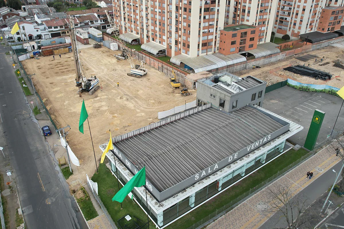 Foto del proyecto La Floresta Living en avance de obra julio de 2025