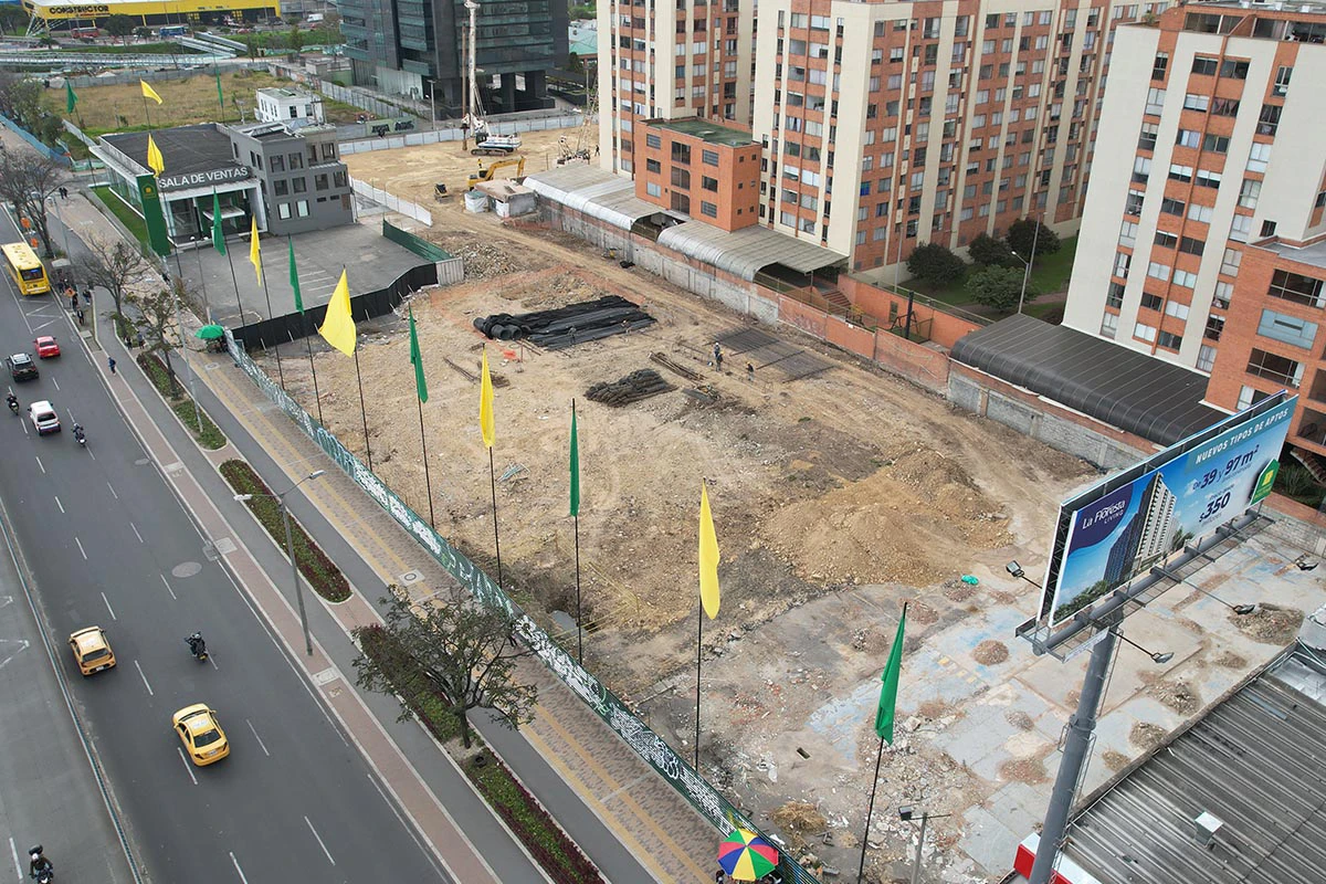 Foto del proyecto La Floresta Living en avance de obra julio de 2025