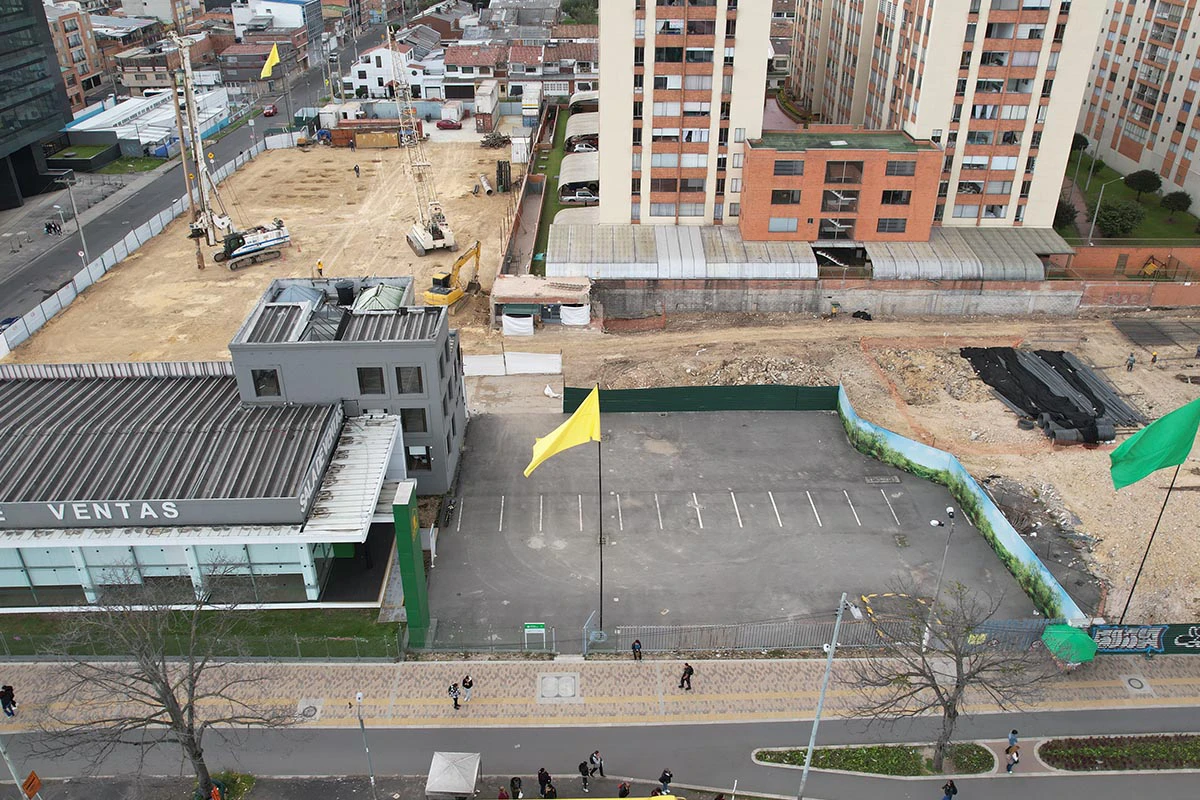 Foto del proyecto La Floresta Living en avance de obra julio de 2025