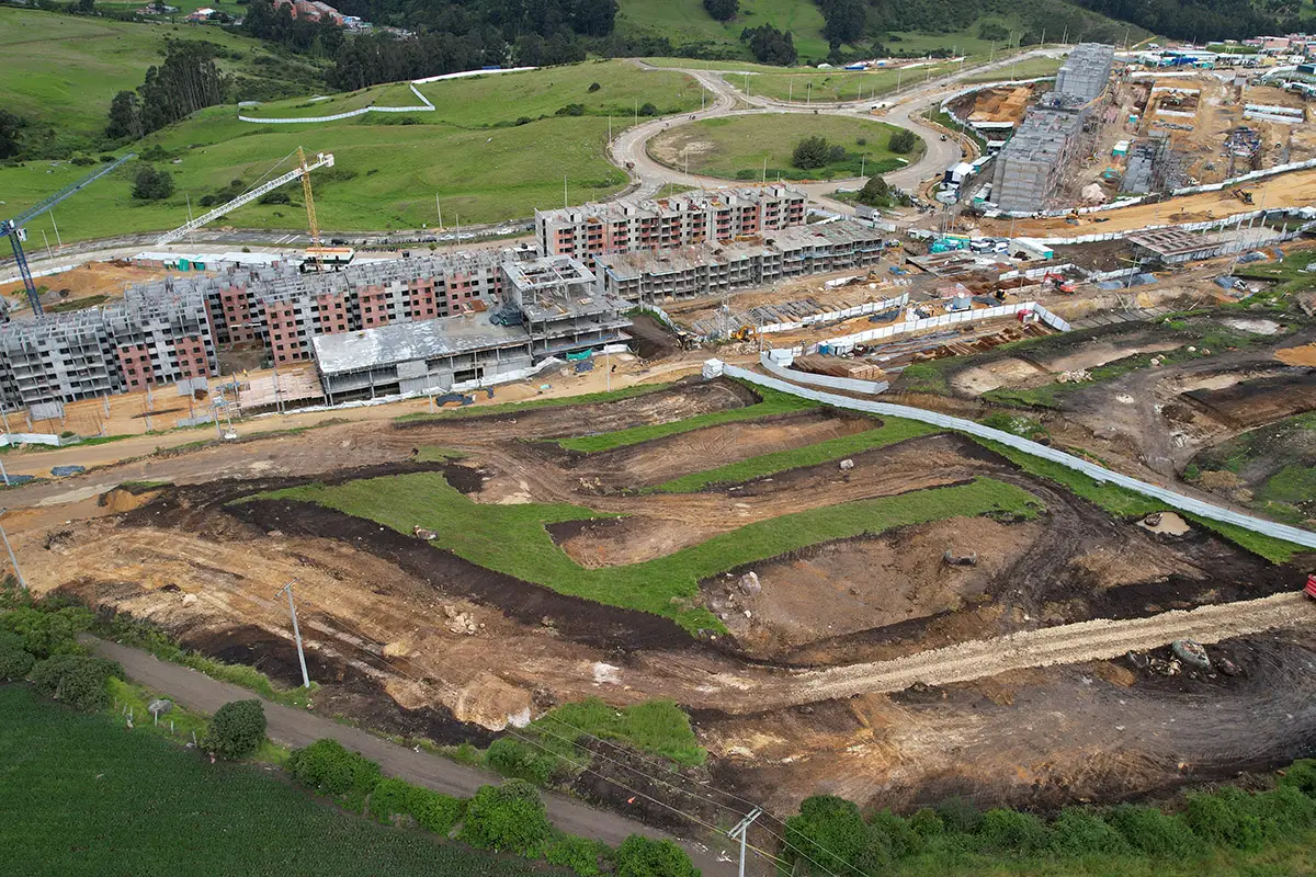 Foto del proyecto Las Violetas en avance de obra Julio de 2024