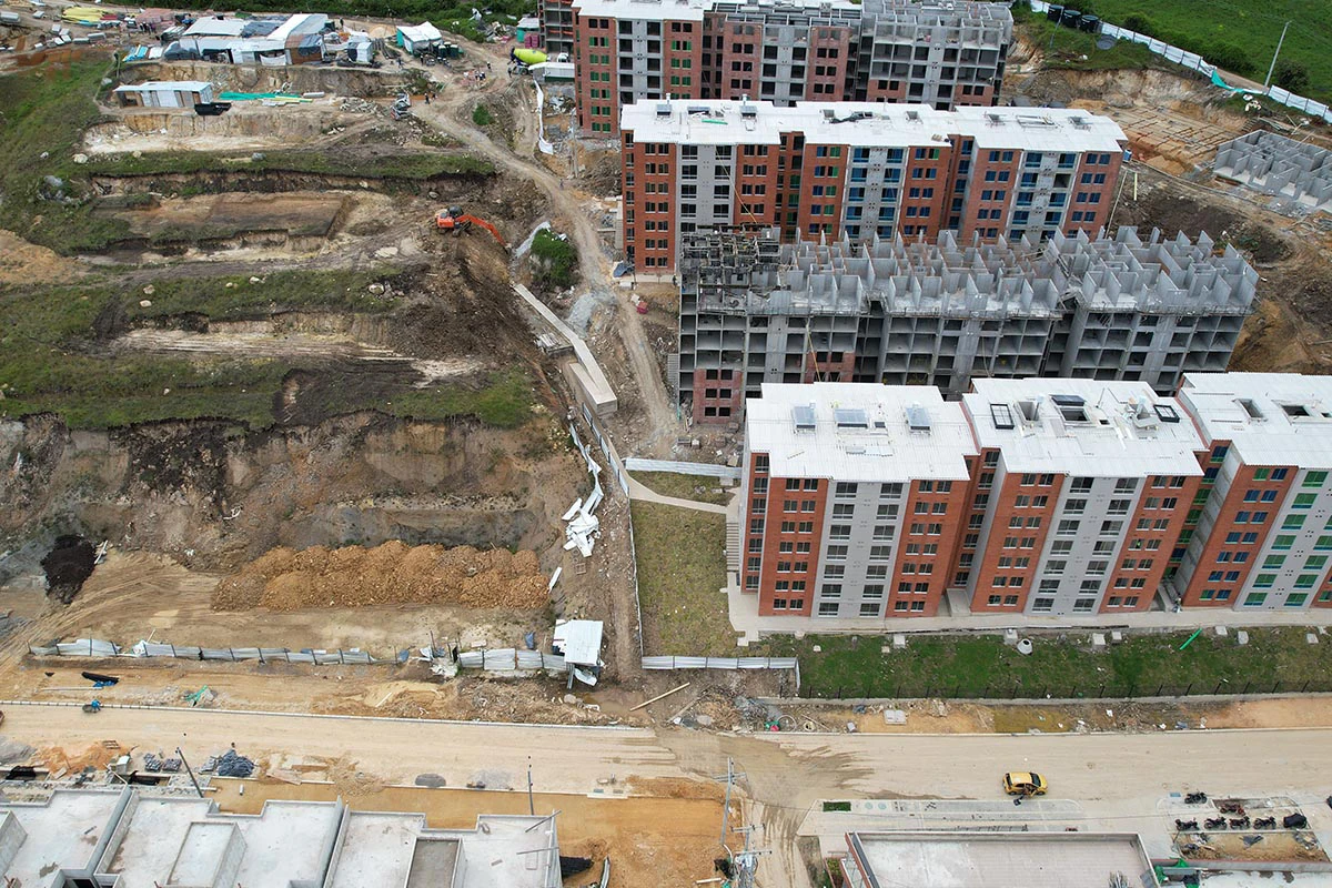 Foto del proyecto Las Violetas en avance de obra julio de 2025