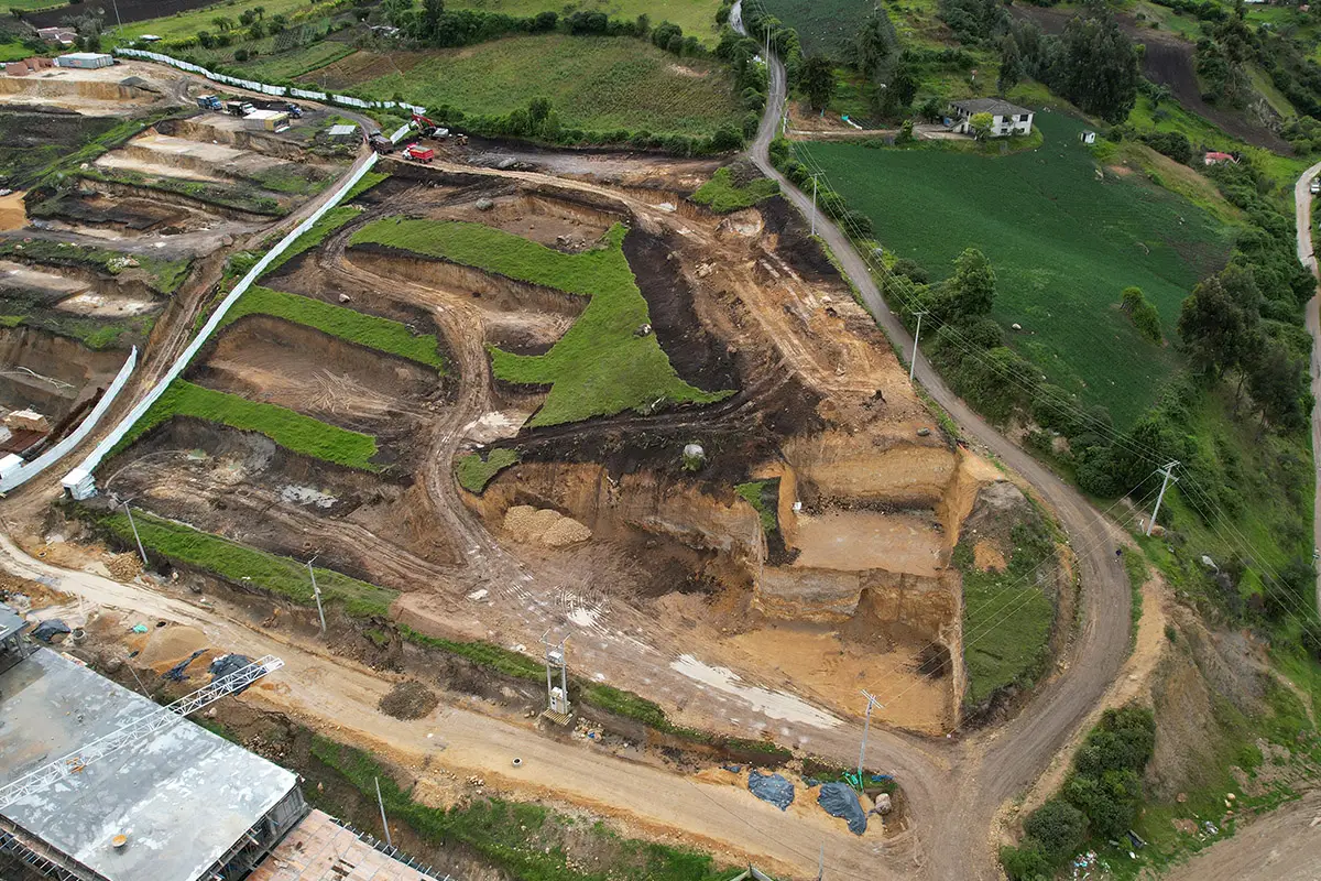 Foto del proyecto Las Violetas en avance de obra Julio de 2024