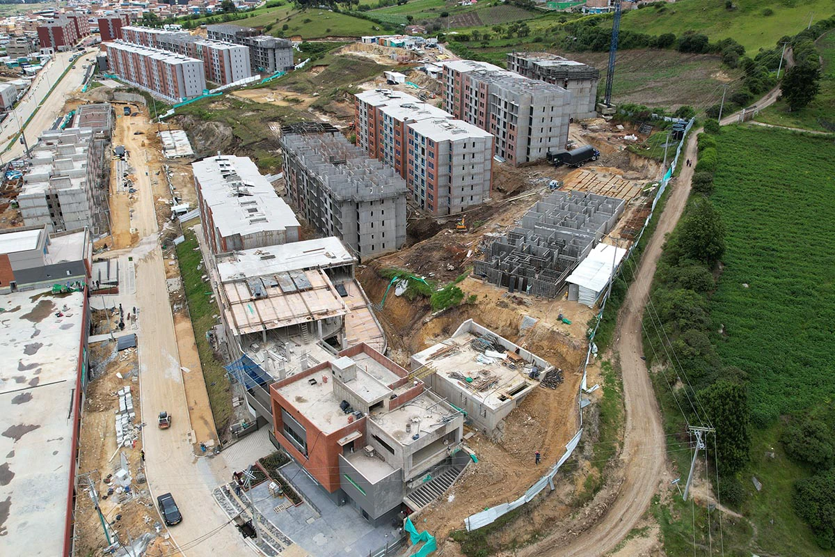 Foto del proyecto Las Violetas en avance de obra julio de 2025