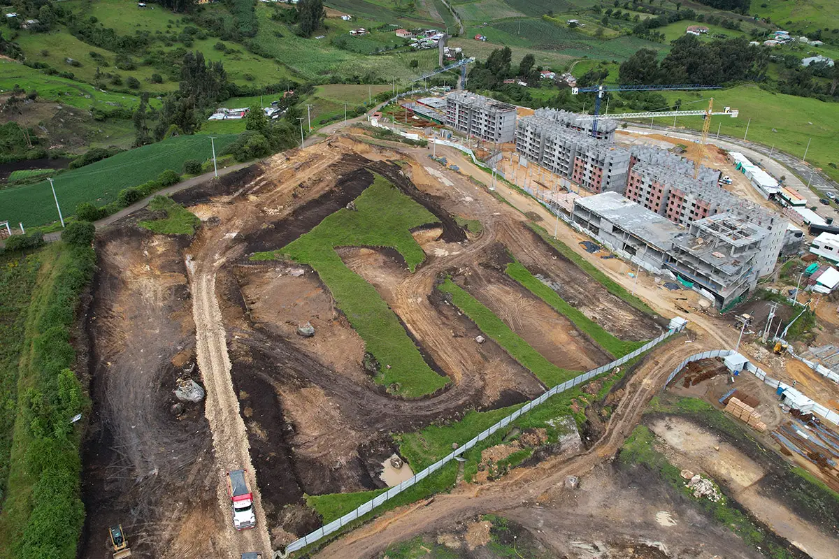 Foto del proyecto Las Violetas en avance de obra Julio de 2024