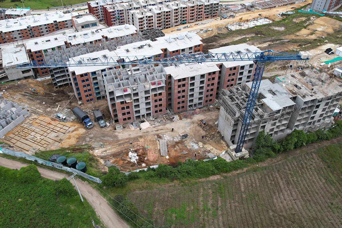 Foto del proyecto Las Violetas en avance de obra julio de 2025