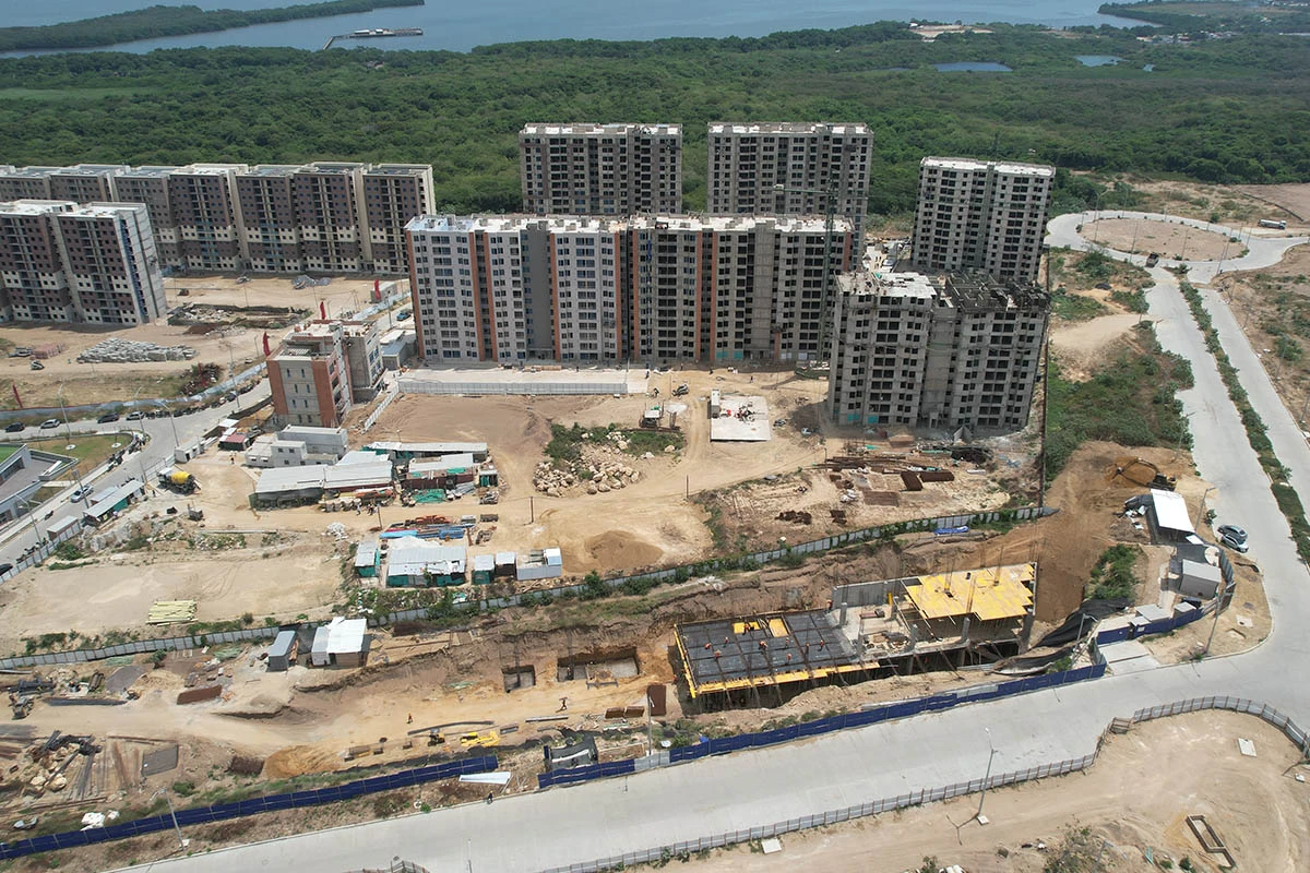 Foto del proyecto Malta en avance de obra julio de 2025