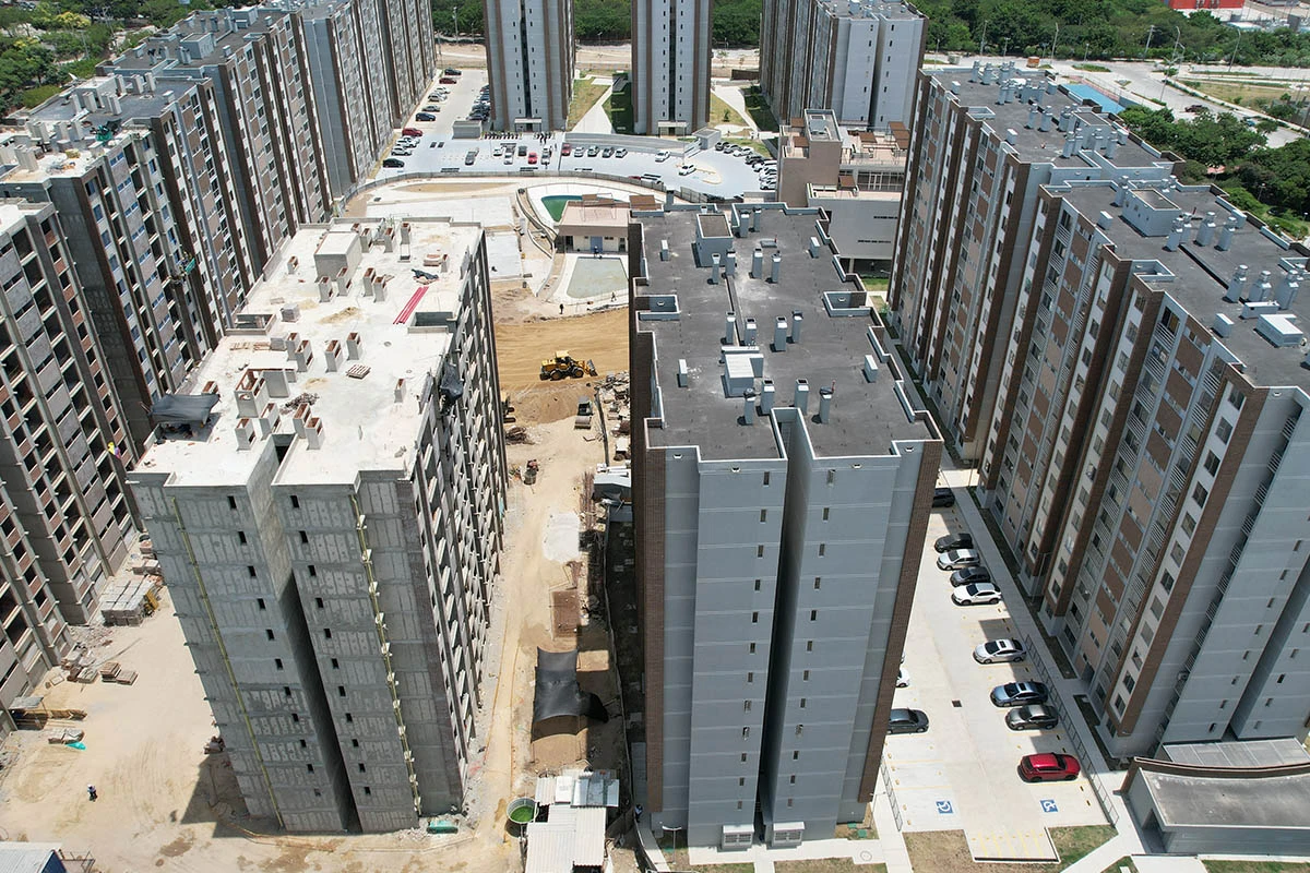 Foto del proyecto Manglar en avance de obra julio de 2025