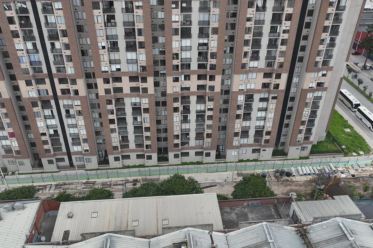 Foto del proyecto Mistral en avance de obra julio de 2025