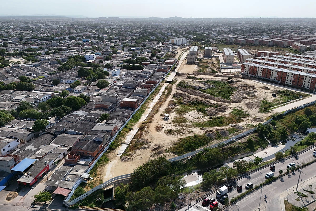 Foto del proyecto Puerto Campana en avance de obra julio del 2025