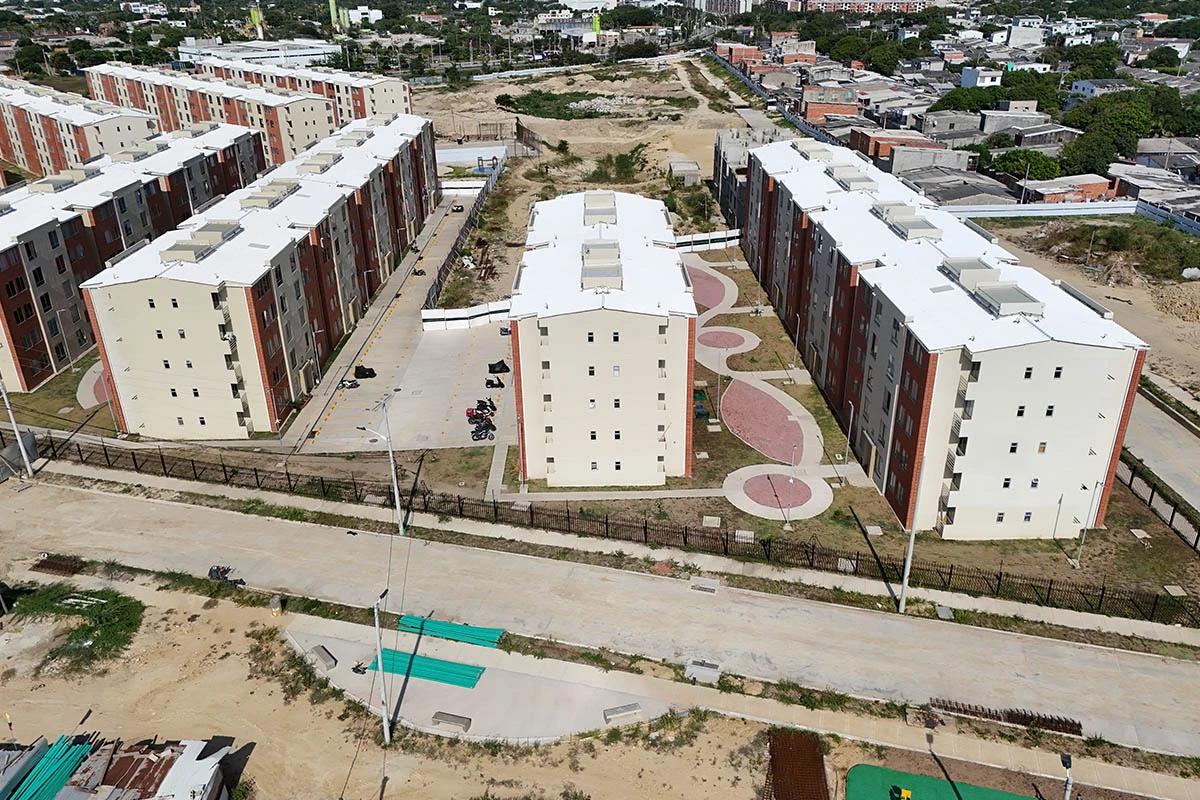 Foto del proyecto Puerto Campana en avance de obra julio del 2025
