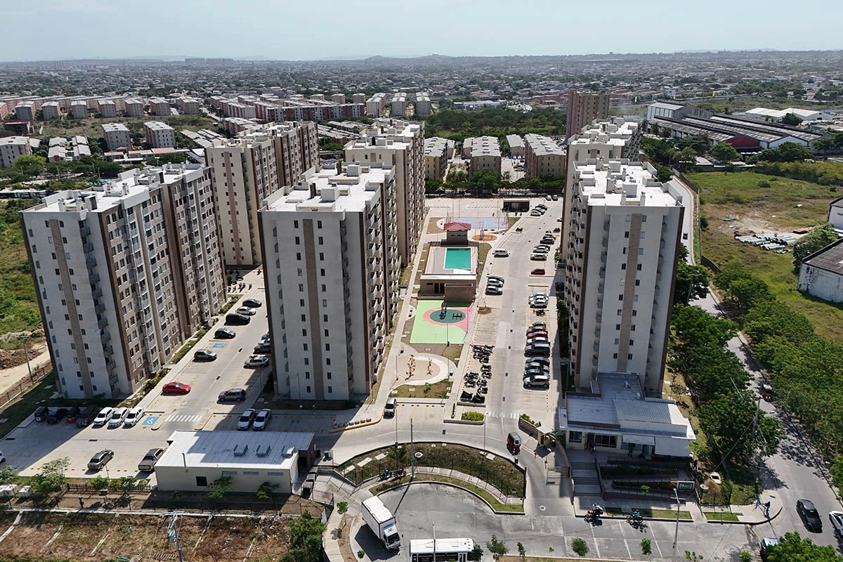 Foto del proyecto Puerto Guitarra en avance de obra julio de 2025
