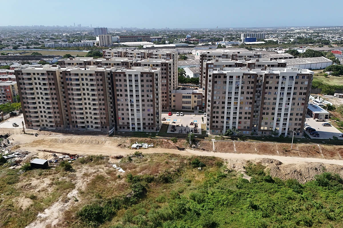 Foto del proyecto Puerto Guitarra en avance de obra julio de 2025