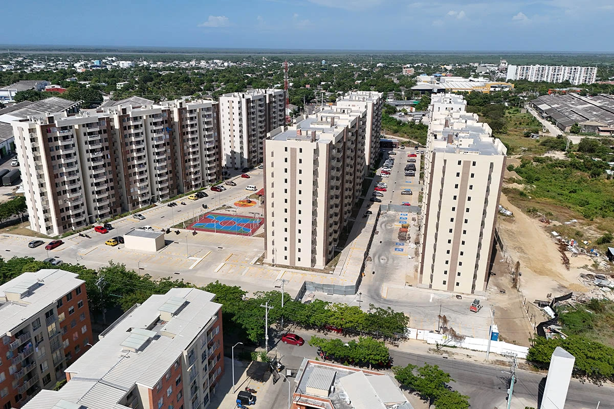 Foto del proyecto Puerto Guitarra en avance de obra julio de 2025