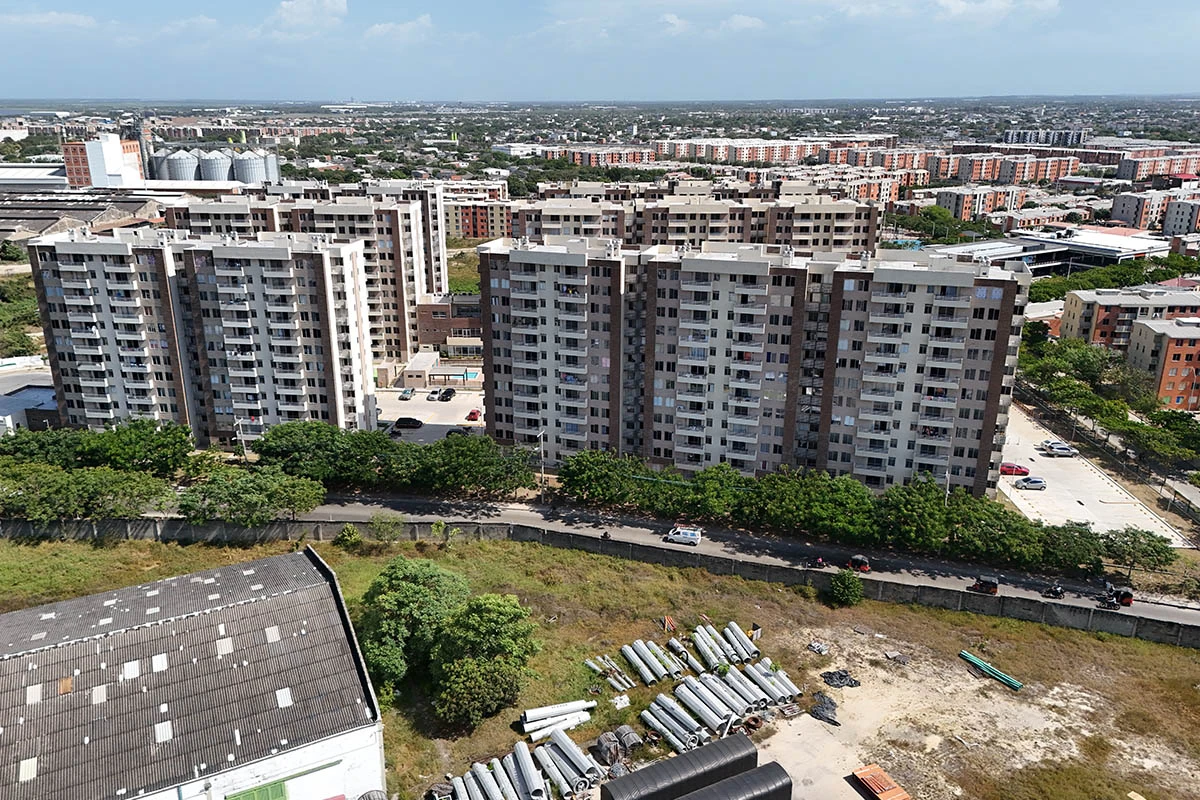 Foto del proyecto Puerto Guitarra en avance de obra julio de 2025