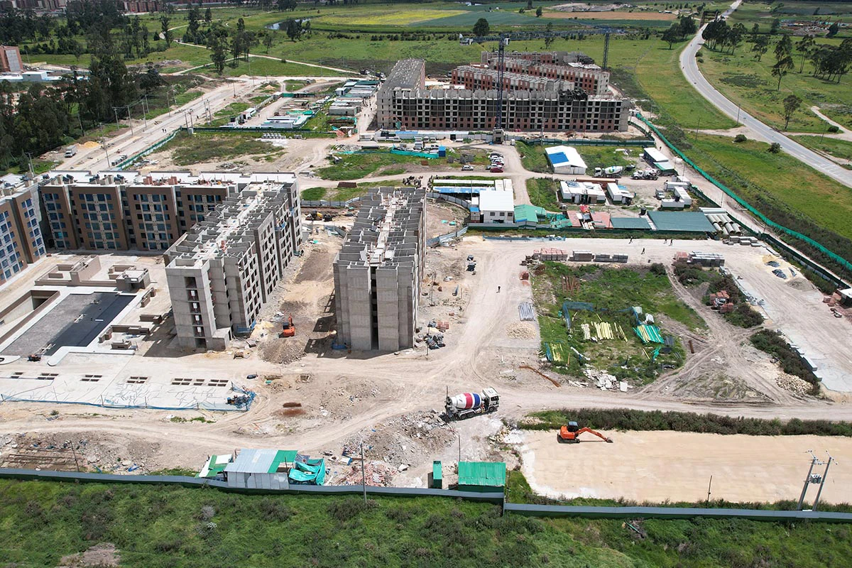 Foto del proyecto Rosa Amatista en avance de obra julio de 2025