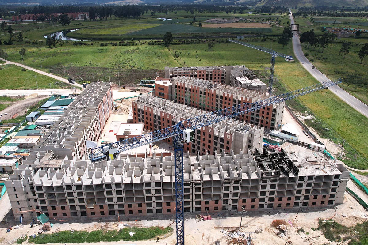 Foto del proyecto Rosa Celeste en avance de obra julio de 2025