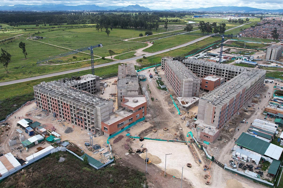 Foto del proyecto Rosa Turquesa en avance de obra julio de 2025