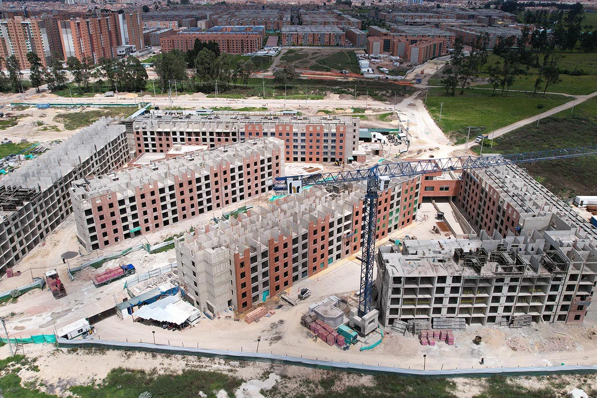 Foto del proyecto Rosa Turquesa en avance de obra julio de 2025