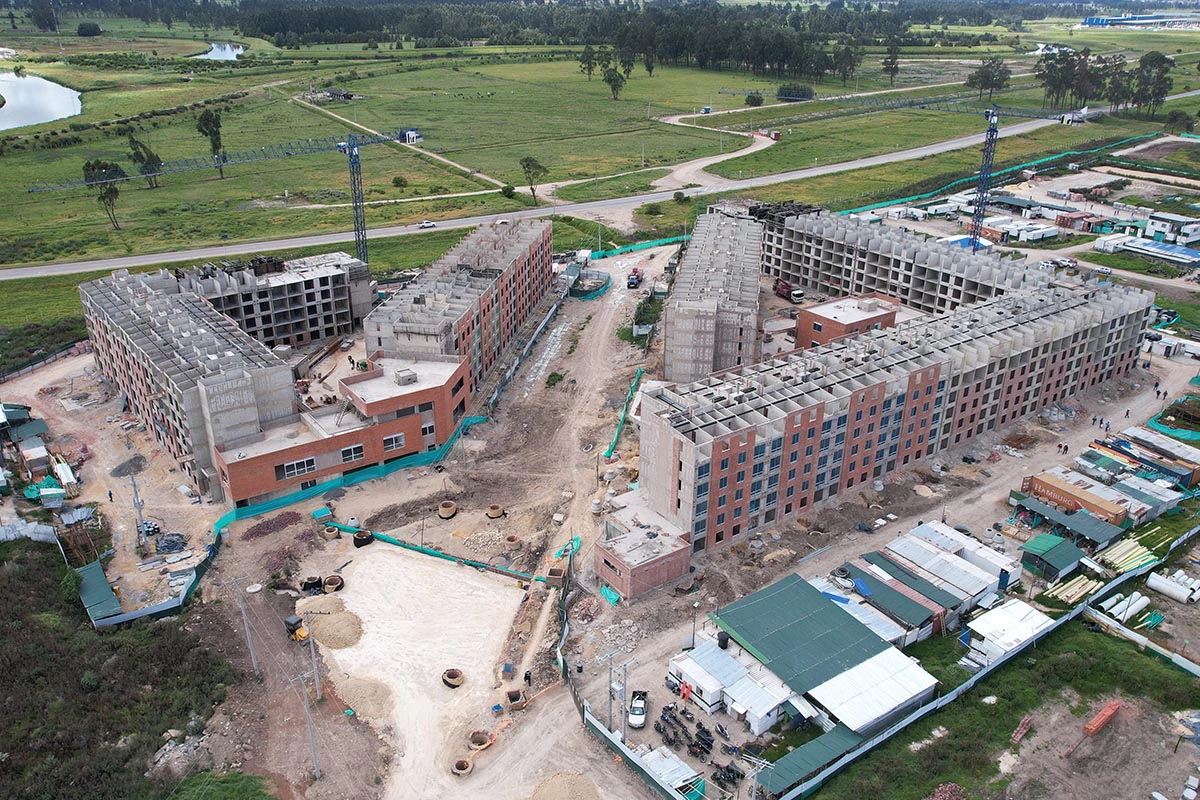 Foto del proyecto Rosa Turquesa en avance de obra julio de 2025